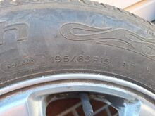 Литые диски R15 6.5J + шины 195/65 R15