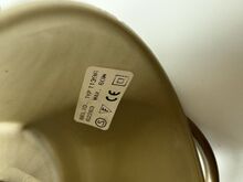Винтажный потолочный светильник Belid из дымчатого стек�