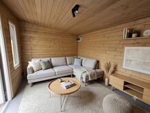 Soojustatud saunamaja "Sume", 6x3m (18m2)