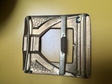 1920. aastate Art Deco messingpannal Suur