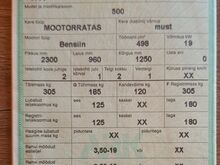 Victoria 500 / ESO – 1939.a mootor, palju varuosi