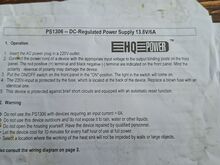Stabiliseeritud toiteplokk HQ Power PS1306