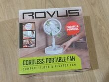 ROVUS kompaktne juhtmevaba ventilaator