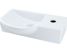 Minivalamu 40×22 cm – valge keraamiline valamu