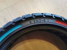 Tubeless elektritõuksi rehvid 8,5x2-6.1"