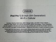 IPad Pro 12.9" 6th gen 256GB