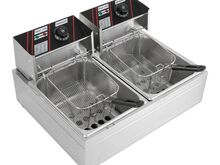 ФРИТЮРНИЦА 12Л (2*6Л) 5000ВТ (2*2500ВТ), новая