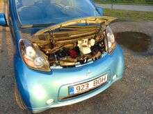 Mitsubishi i-MIEV, 14,4 кВт⋅ч, 128 км