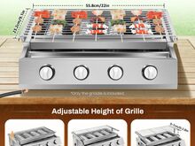4 põletiga BBQ gaasigrill, uus