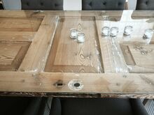 Уникальный обеденный стол ручной работы (с потайным ящ