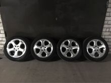 MB 17" veljed mercedes + 225 50 17 M+S Bridgestone