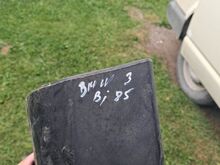 BMW e30 esistange alumine äär