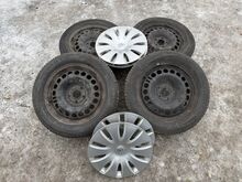 Стальные диски Opel (5x120) 17 дюймов с ламельной резиной