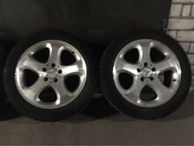 MB 17" veljed mercedes + 225 50 17 M+S Bridgestone