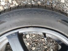 215/50R17 Sparco RTT 524 Full Black Volvo T