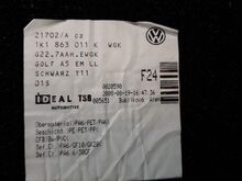 TAGUMISED VW GOLF 6 PORIMATID