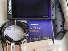Новый эхолот Lowrance Elite FS 9 + датчик 3-в-1