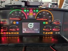 Volvo FH FM  näidikupaneeli remont