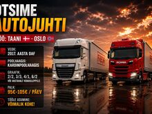 Otsime CE-kat autojuhti