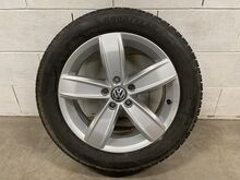 17" Volkswageni veljed 5x112 koos rehvidega
