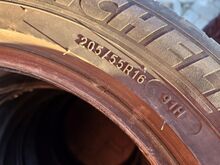 Michelin 205/55R16 изношенные летние шины 4шт