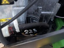 Садовый трактор John Deere X166