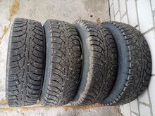 4tk 185/65r15 naastrehvid koos 4x100 velgedega
