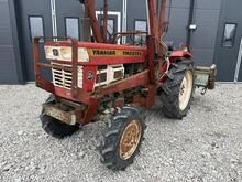 Väiketraktor Yanmar YM2210d laaduriga + frees