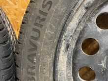 5x120 R15 лёгкие алюминиевые диски с шинами Barum