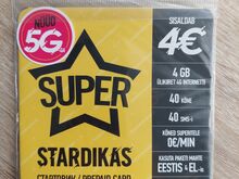 UUS avamata stardipakett (kõnekaart) 5417 666 2