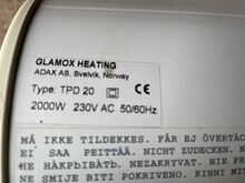 Электрический радиатор Glamox TPD 20