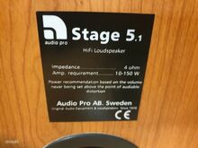 AUDIO PRO STAGE 5 põrandakõlarid
