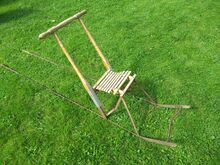 Nostalgiline retro tõukekelk (Soome kelk)