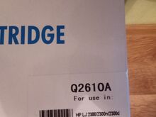 HP LASER JET Q2610A CARTRIDGE TONER TOONER