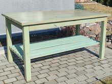 Раскройный стол из массива дерева