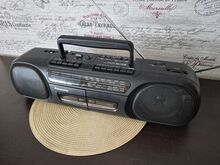 Panasonic RX-T530 raadio/duubelkassettmakk/retro