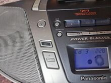 Panasonic RX-ES29 raadio-kassett-MP3 CD-mängija