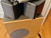 Sansui 5.1 retro kõlar võimendi pult + BT