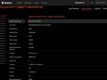 AORUS GeForce RTX™ 3060 Ti MASTER 8Gb