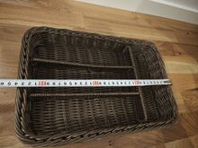 Vahedega korv (puiduimitatsiooniga plastik)