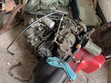 Двигатели и коробка автобуса Мерседес