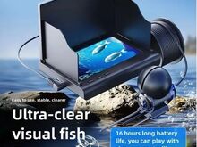 LCD 4,3-дюймовая подводная камера для рыбалки 220° 15-30 м