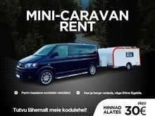 Mini-Caravani ja katusetelkide rent (Tartu)
