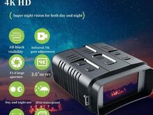 4K 10-кратный цифровой 800 м Бинокль ночного видения