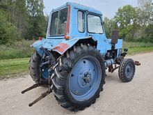 TRAKTOR MTZ-80 koos saharaamiga