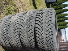 Naastrehvid, talverehvid 205/55/R16 Sava, Goodyear