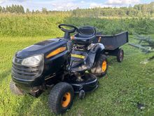 Murutraktor Partner koos käruga
