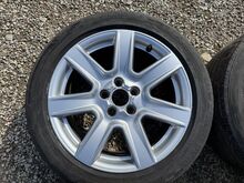 Audi 17 tolli originaal valuveljed
