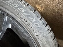 21" MSW valuveljed + Pirelli M+S  rehvid