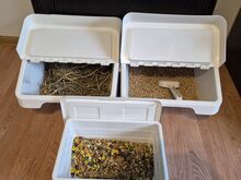 Jänes küülik graanul/hein/sööda hoiukast komplekt